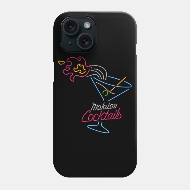 Molotov cocktail Phone Case by rodrigobhz