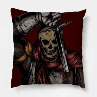 suicide skull Pillow