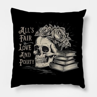 all s fair in love and poetry the tortured poets department Pillow