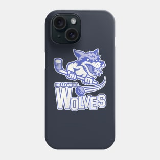 Defunct Hollywood Wolves Hockey Team Phone Case