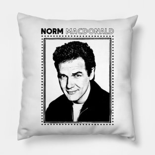 Norm Macdonald /// Fan Art Tribute Design Pillow