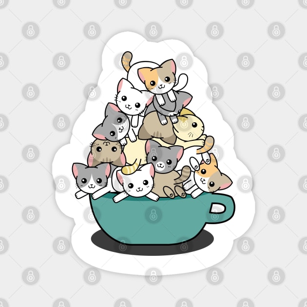 My Cup Of Tea Magnet by KsuAnn