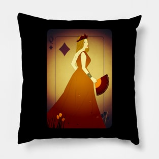 Queen of Diamonds Pillow