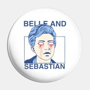 Belle and Sebastian - Horror Design Pin