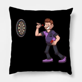 Darts Player Pillow