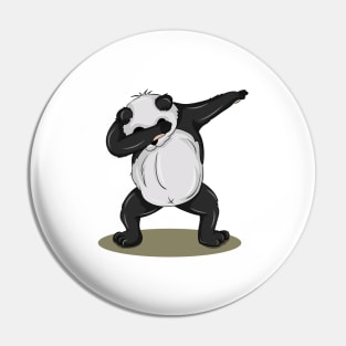 'Dabbing Dancing Panda' Funny Dabbing Animal Gift Pin