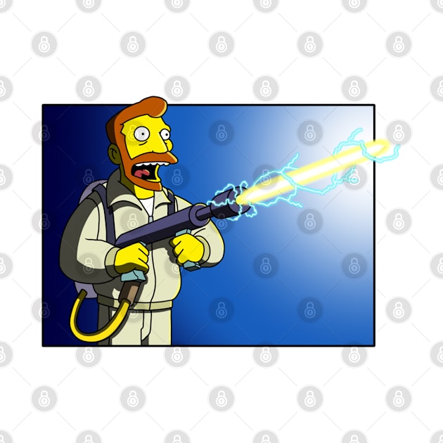 Hank Scorpio Ghostbuster by GarryDeanArt