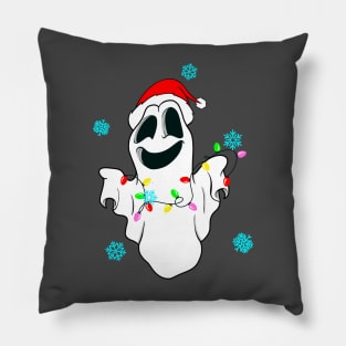 Cute ghost Christmas Pillow