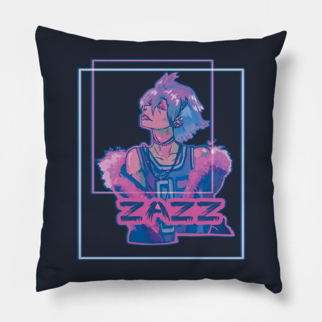 Zazz Pillow by KO-of-the-self