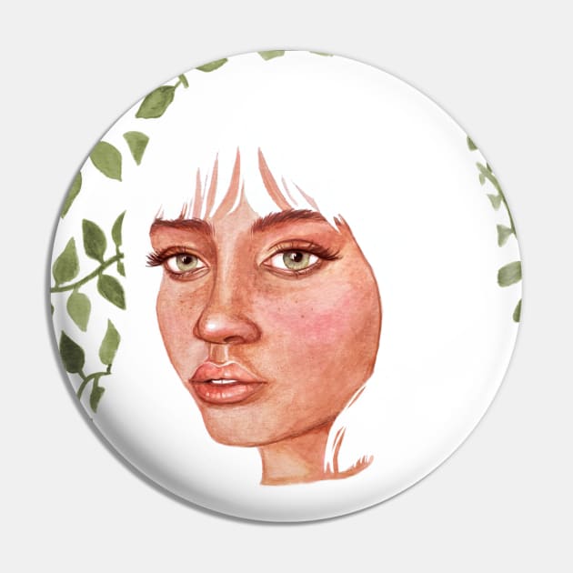 Wallflower Pin by LauraOConnor