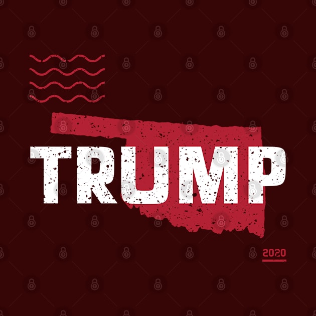 Trump Oklahoma 2020 - Red Wave, Red State by Family Heritage Gifts