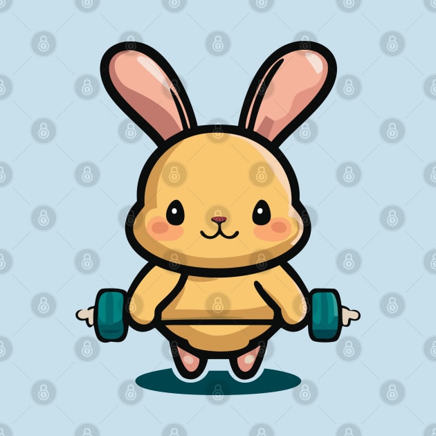 Gym Bunny by ölümprints