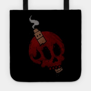 Skull vape Tote