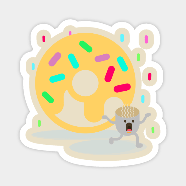 DoughNut Magnet by Beni-Shoga-Ink