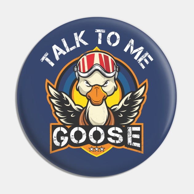 Talk to me Goose Pin by Blended Designs