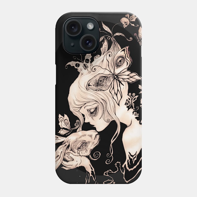 Alice Dreaming Phone Case by Megan Darrough