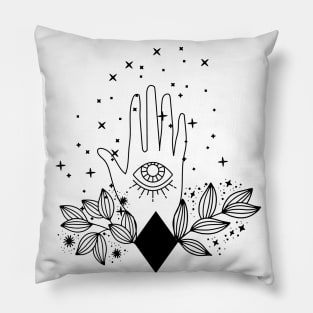 Celestial Magic Hands Pillow