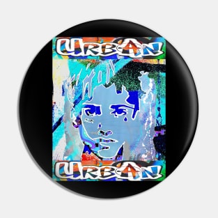 Urban Face Pin