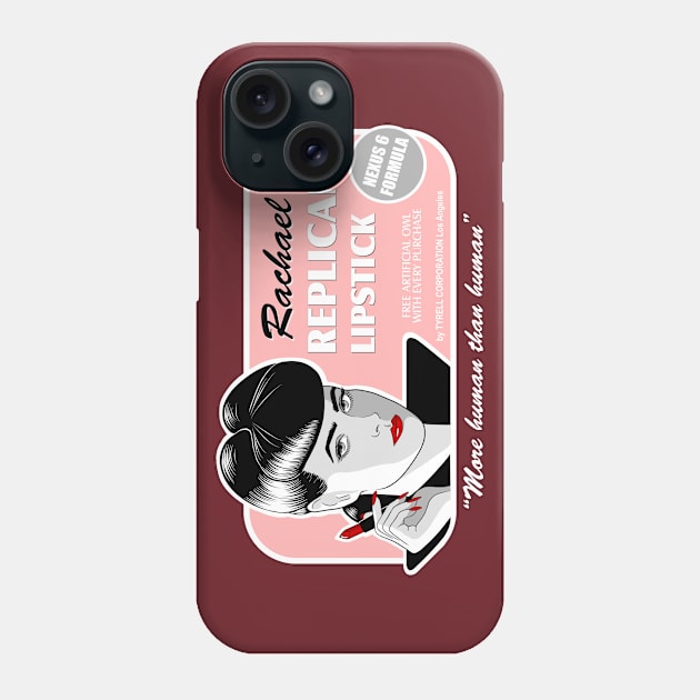 Rachaels Replicant Lipstick Phone Case by SwanStarDesigns