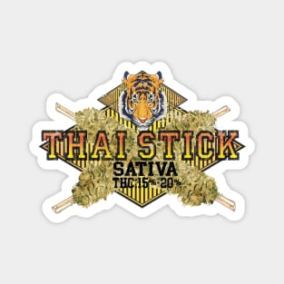 Thai Sticks Cannabis Strain Art Magnet