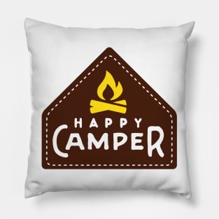 HAPPY CAMPER Pillow