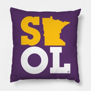 Block "State SKOL" - Stacked Pillow