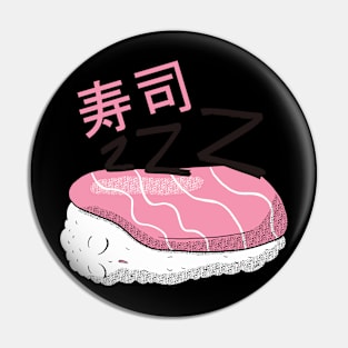 Lazy Sleeping Sushi Pin