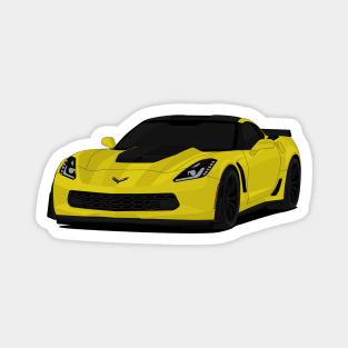 Z06 YELLOW Magnet