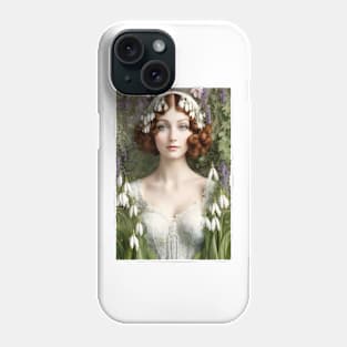 Lady Snowdrop Phone Case