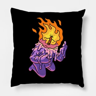 Burnt Out Pillow