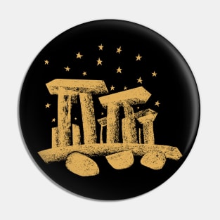 Stonehenge Golden Pin