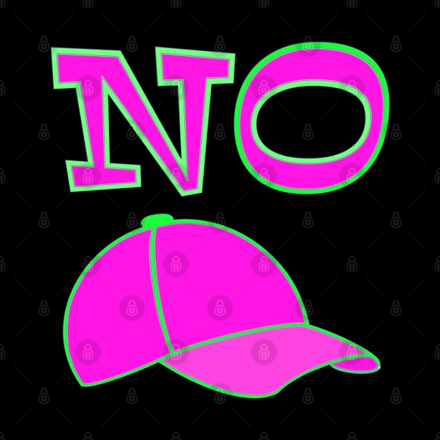 No cap pink green fluorescent colors for real word play by BrederWorks