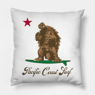 GAMERA : Surfing Pacific coast Pillow