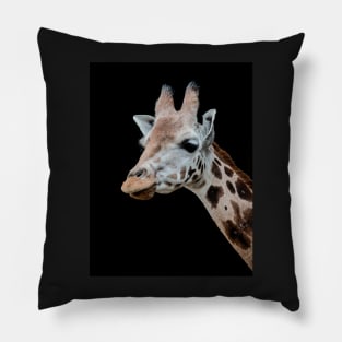 Giraffe - Portrait Pillow