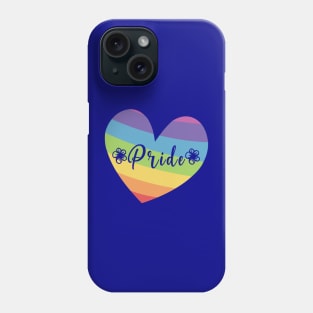 Rainbow Pride Heart Phone Case