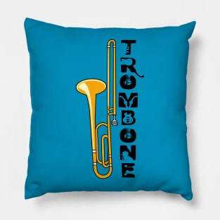 Vertical Trombone Pillow