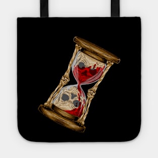 Skull hourglass Tote