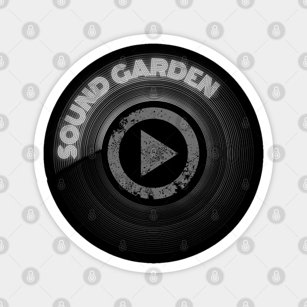 sound garden Magnet by guemudaproject