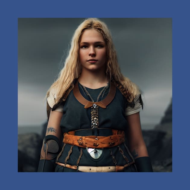 Viking Shield Maiden by Grassroots Green