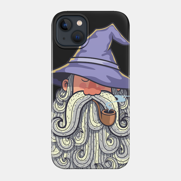 Wizard Portrait 2 - Wizard - Phone Case