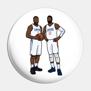 Kawhi Leonard x Paul George - Los Angeles Clippers Pin