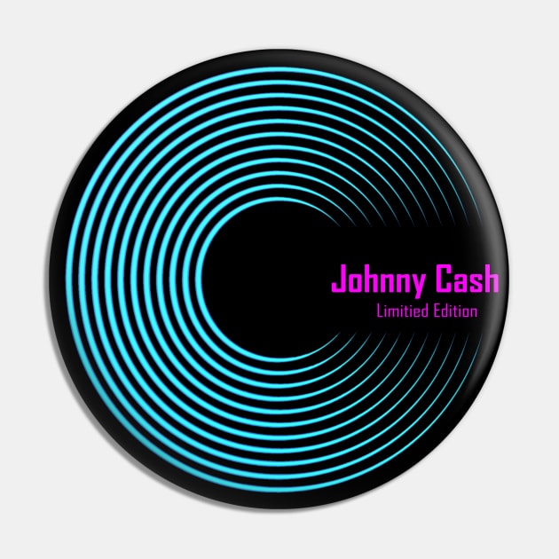 Limitied Edition Johnny Cash Pin by vintageclub88