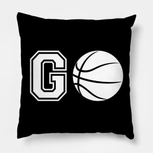 Go Basketball Pillow
