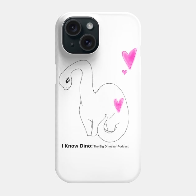 Cute Dinosaur Phone Case by Kassimoedesigns