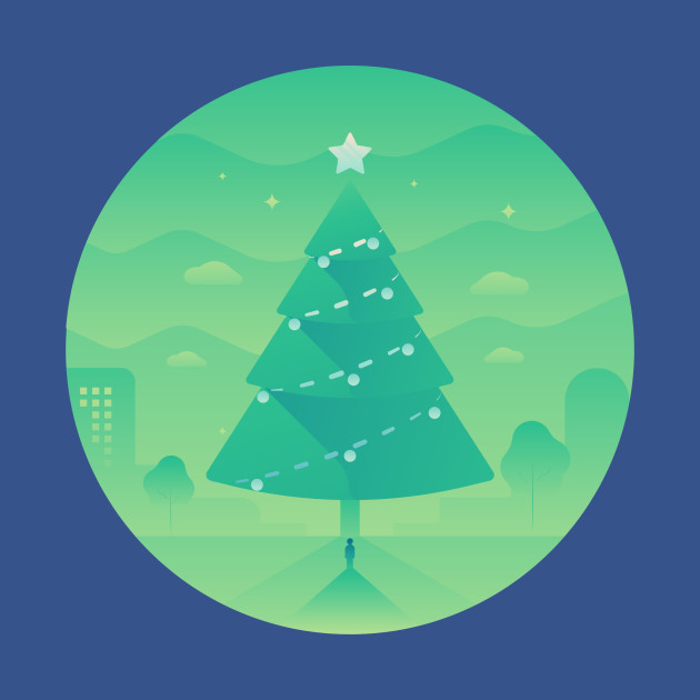 Discover Christmas tree - Christmas Trees - T-Shirt