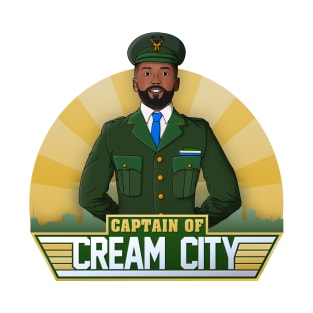 Captain Of Cream City - Bobby Portis - Milwaukee Basketball T-Shirt