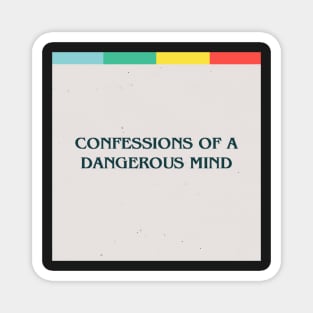 Confessions of a Dangerous Mind - Logic Album Art Sticker Magnet