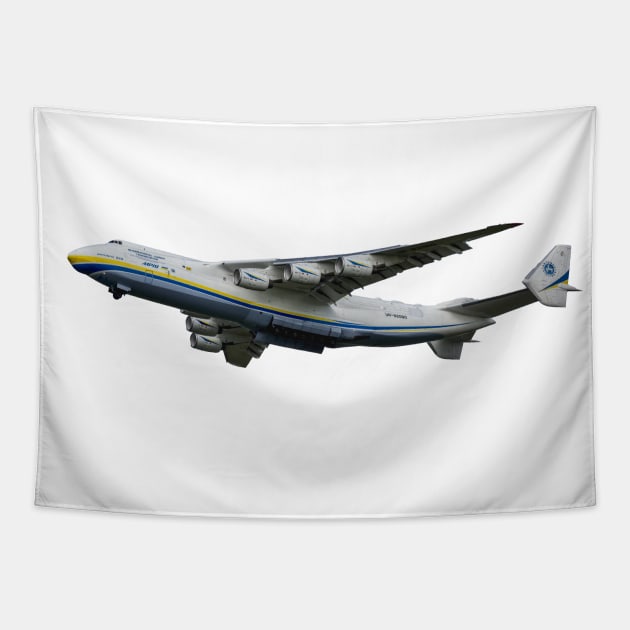 Antonov An-225 Mriya Tapestry by derek beattie