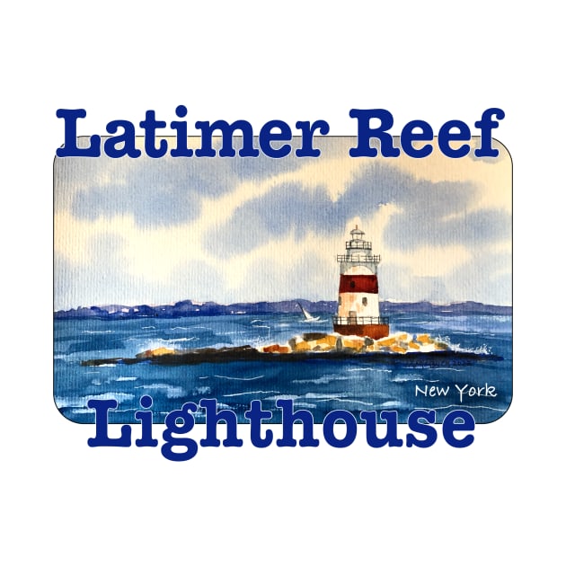 Latimer Reef Lighthouse, New York by MMcBuck