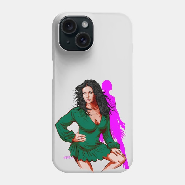 Catherine Zeta Jones Phone Case by PLAYDIGITAL2020